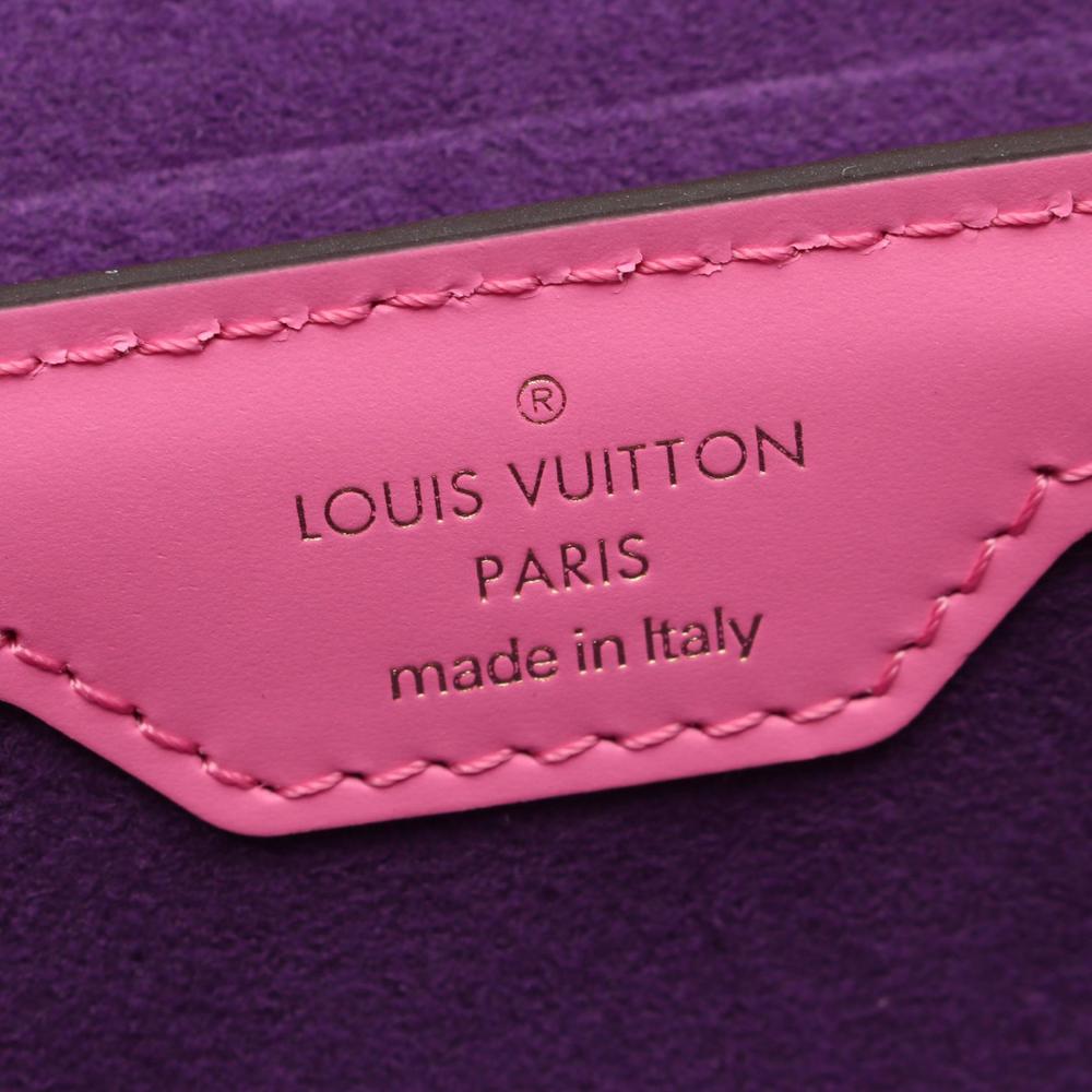 Louis Vuitton Pink Handbag Epi Trunk Papillon Leather - Picture 4 of 7